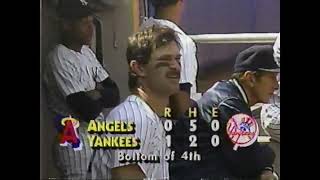 Don Mattingly HR, 2 2B vs Angels NBC GOW 5/14/88