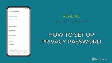 How to Set up Privacy Password - realme [Android 11 - realme UI 2]