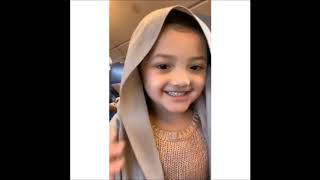 Tutorial HIjab dari Arsy Hermansyah Gemesnya