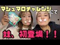 妹、初登場でマシュマロチャレンジ！ヤデ