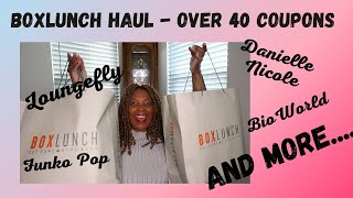MASSIVE BoxLunch DISNEY Haul || Over 40 Lunch Money Coupons