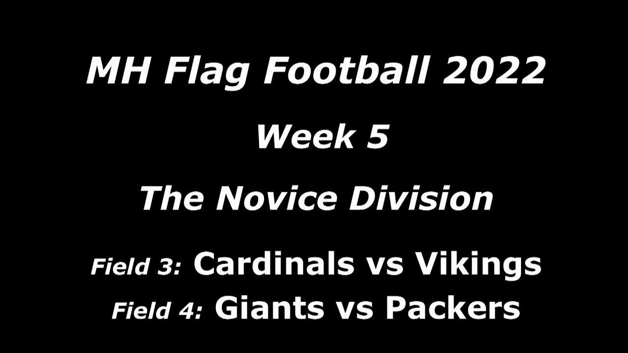 MHFF 2022 - Week 5 - Novice Division - Fields 3 & 4 - YouTube