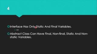 JAVA -  Interface vs Abstract Class