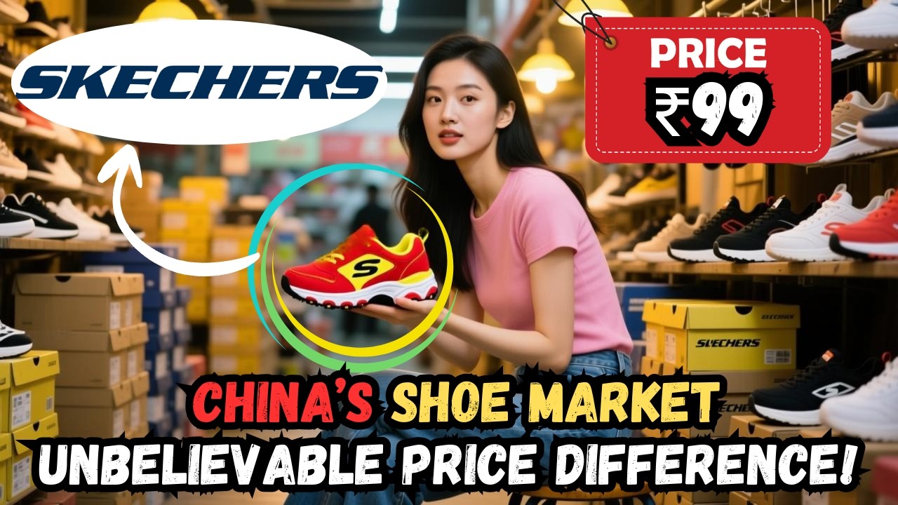 Inside World’s Largest Market in China for Shoes (GuangZhou)🇨🇳