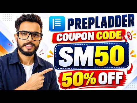 Prepladder Coupon Code | Prepladder Discount Coupon | Prepladder Coupon 2026 & 2025 offers