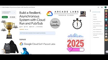 [NEW2025] Build a Resilient, Asynchronous System with Cloud Run and Pub/Sub || #GSP650 || #qwiklabs