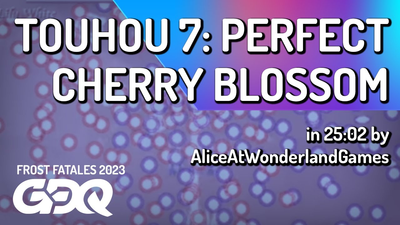 Touhou 7: Perfect Cherry Blossom by AliceAtWonderlandGames in 