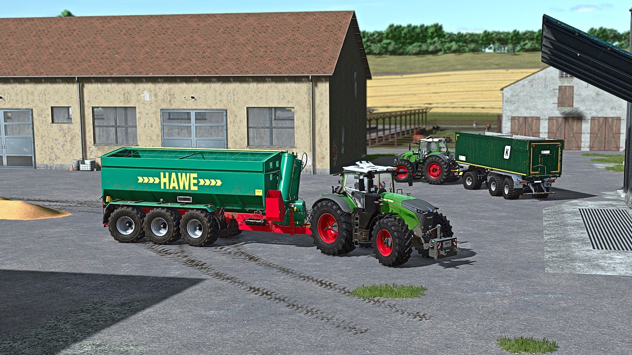 FS25 Harvesting wheat Claas Lexion 480/560, FENDT 939, FENDT 1052, Fenyerpuszta