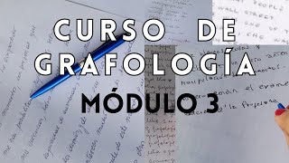 CURSO DE GRAFOLOGÍA MÓDULO 3: CLASE 1° ASPECTOS GRÁFICOS: ORDEN. DISPOSICIÓN DEL TEXTO.