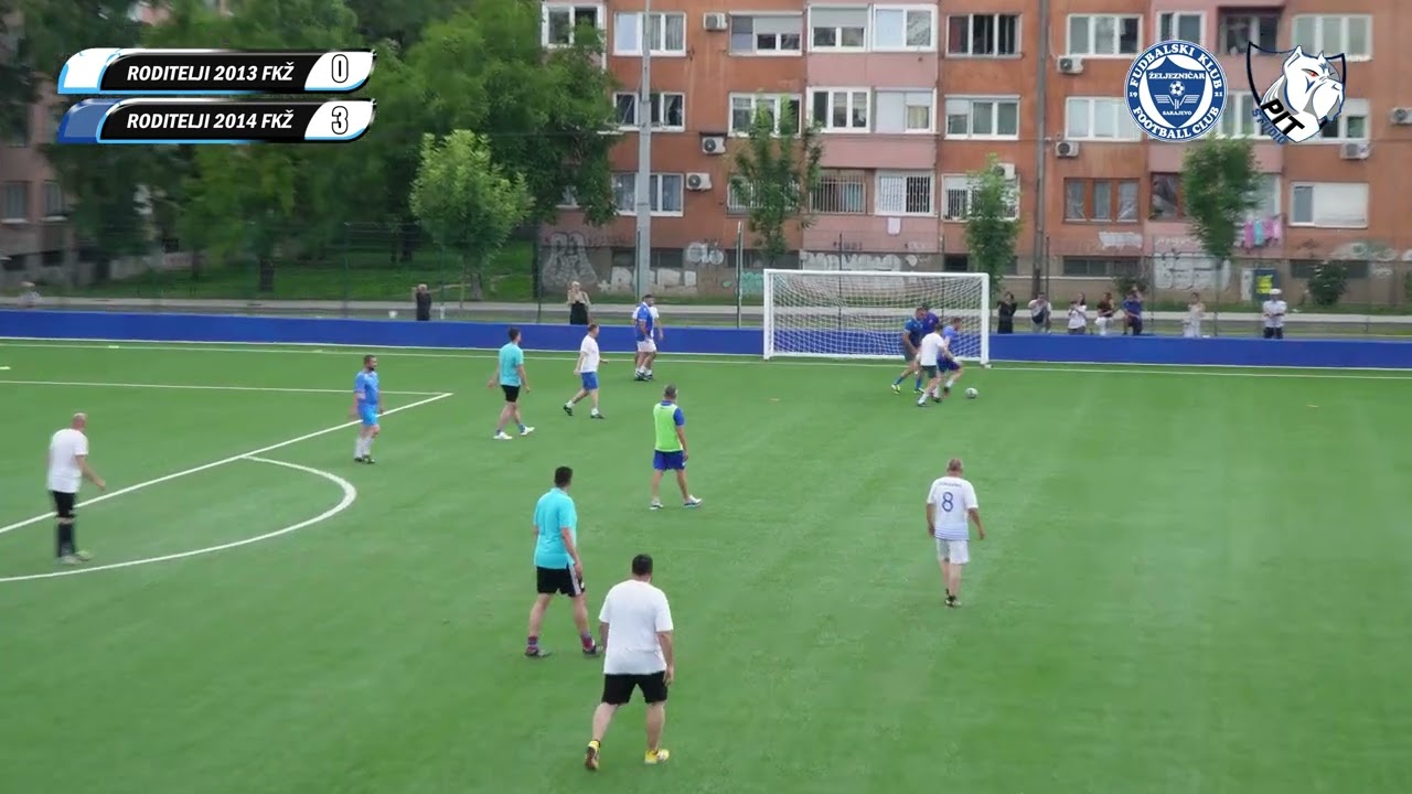 Memorijalni turnir Saša Manigodić - Roditelji 2013 vs roditelji 2014 FK Željezničar  - revijalna ut.