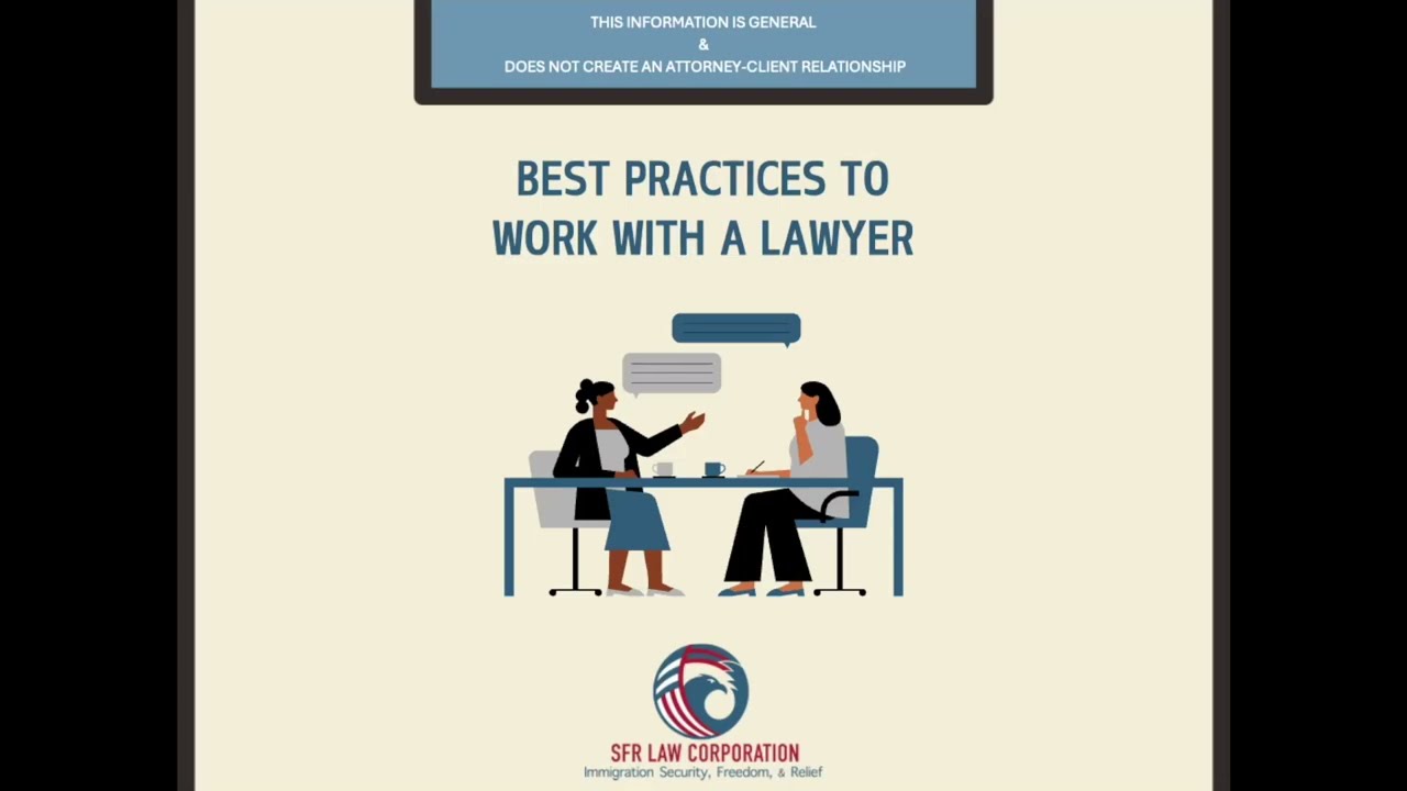 BEST PRACTICES TO WORK WITH A LAWYER