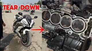 Inside a Blown Yamaha R6 Engine — Full Teardown