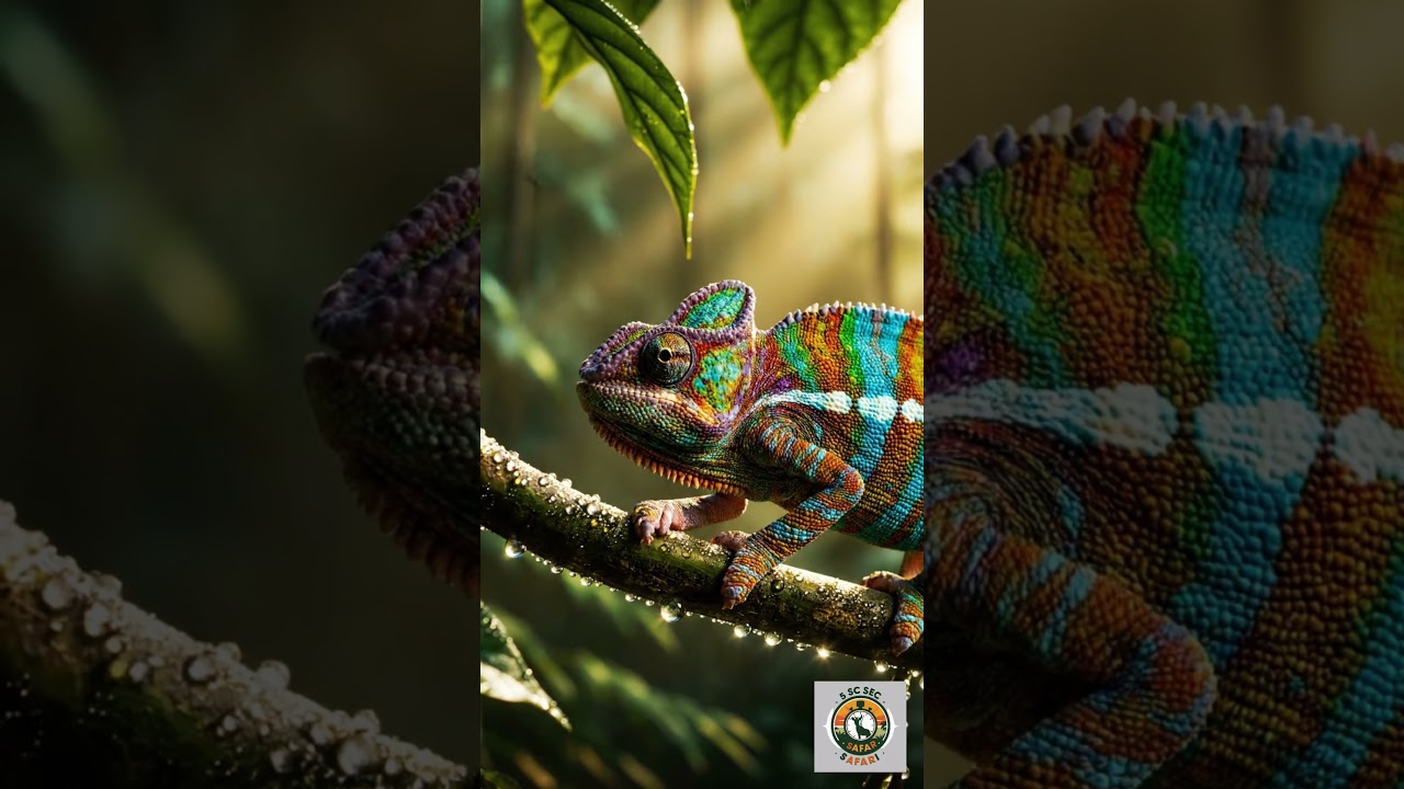 This Chameleon Has the Longest Tongue Ever! 😱🦎 