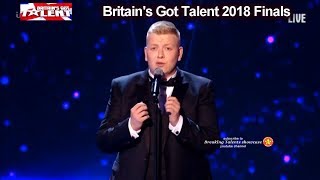Gruffydd Wyn Roberts sings Opera Version "Perfect" Ed Sheeran Britain's Got Talent 2018 Final BGT