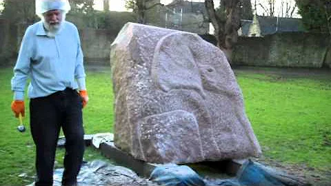 Ronald Rae returns to carving granite Part Three