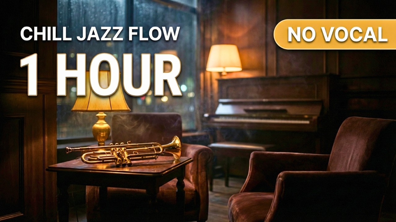 🎺💫 Can’t Stop Listening – 1 Hour Chill Jazz Flow (Smooth Trumpet & Piano Groove)