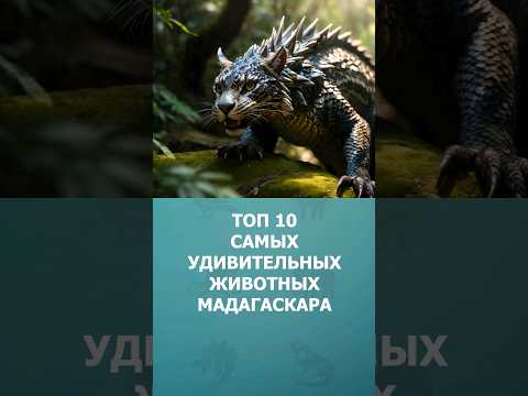 Топ 10 самых удивительных животных Мадагаскара #мадагаскар #шортс #топ10 #комарик #необычныеживотные