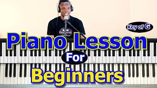 How To Play The Pianokey Of G