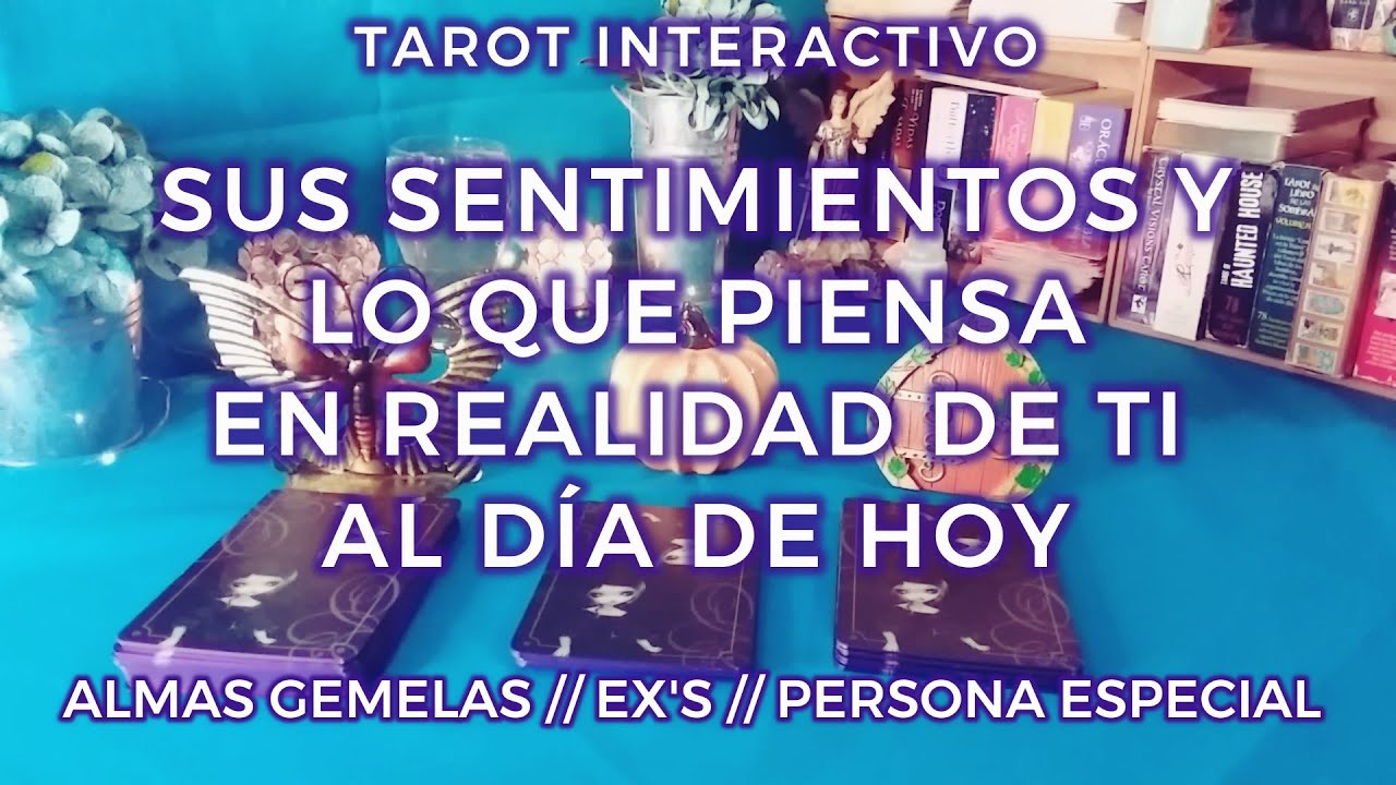 ✨Sus Sentimientos y lo que Piensa en Realidad de Ti Hoy 🙇🏻‍♀️💬 Tarot Interactivo✨