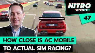 Can Mobile Racing Games be considered sim racing? | Nitro Nights Ep. 47 w/ @Deman