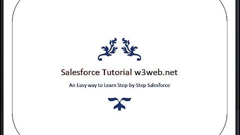 To get free download Salesforce E-Book "The most 20 popular articles of w3web.net Tutorial"