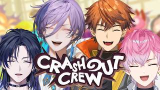 【Crashout Crew】過酷な倉庫バイトをやってるんだよ w/北見遊征 皇れお 花籠つばさ【榊ネス/にじさんじ】
