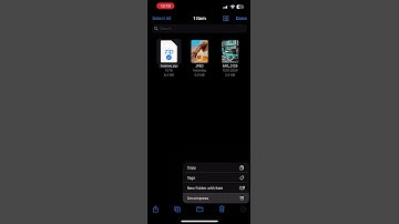 How to Open a Zip File (unzip) on iPhone WITHOUT A PROGRAM