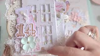 Shabby Slimline Cards using Love Notes Collection 💖 by Frank Garcia &amp; House Die by Scrapdivadesigns