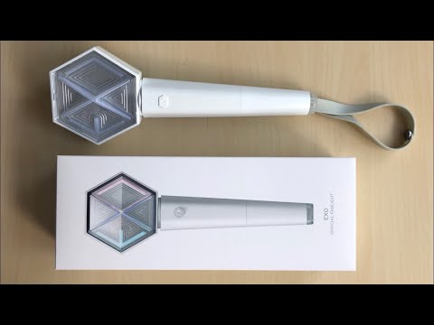 Unboxing Exo Official Lightstick