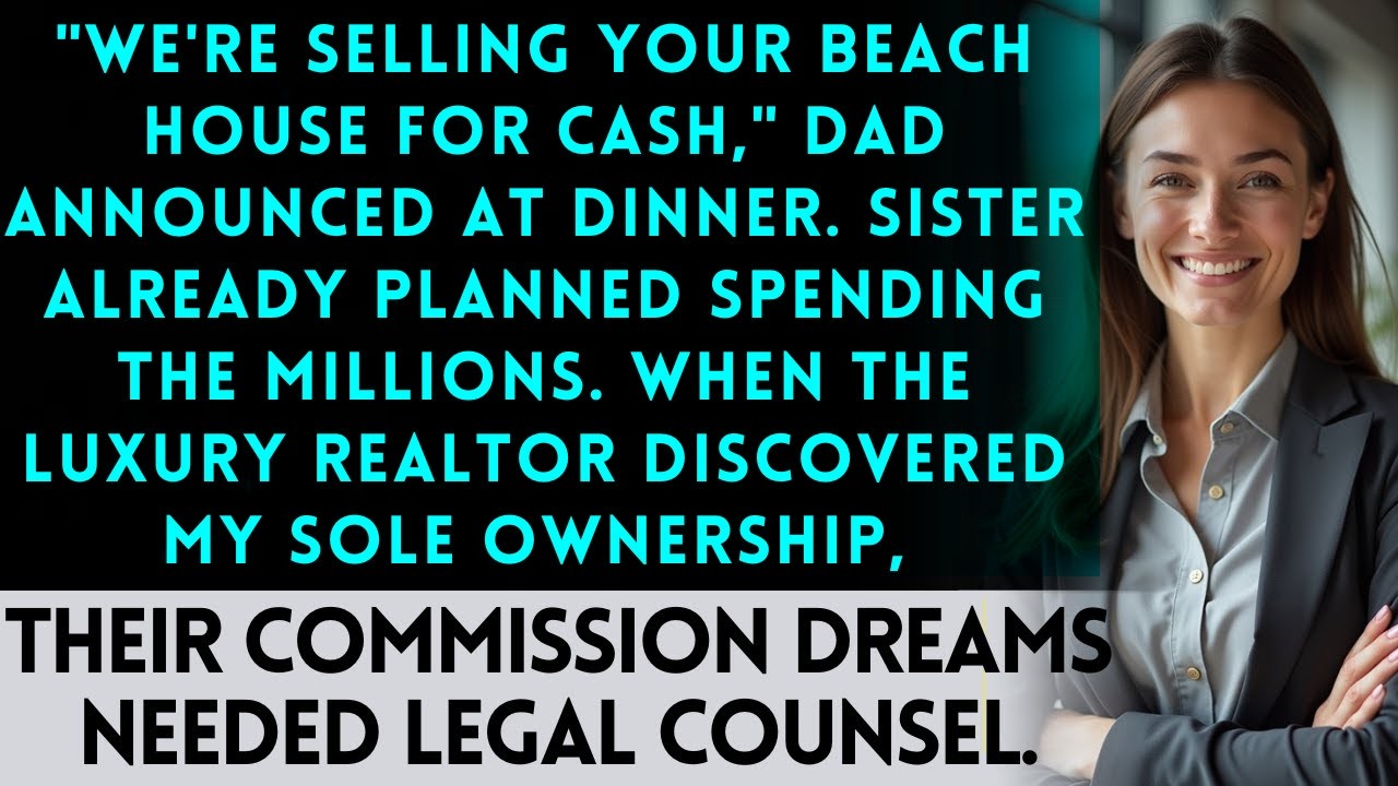 Family Listed My Beach House Without Permission— Then The Luxury Realtor Checked The Owner's Name