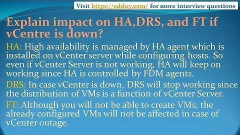 Vmware Interview Questions and Answers for freshers and experienced– Part 3