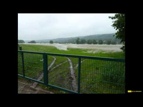 Dresden Hochwasser Elbe 4.6.2013.