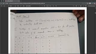 Dms (bcs405a) model question papers 1 and 2 solutions | notes | for vtu 4th sem | in kannada |
