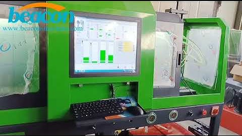 Common rail EUI EUP CR915S injector pump test electronic unit injector cambox demonstration