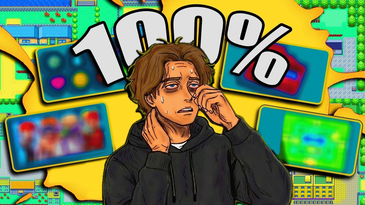 Я прошёл Pokemon Red на 100%… Это было БЕЗУМНО!