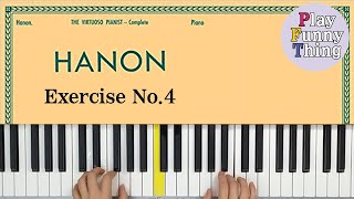 Learning Hanon - Exercise No.4