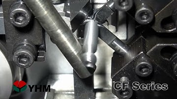 Compression spring W.D 0.5mm｜CNC Compression Spring Machine CF-310｜YHM