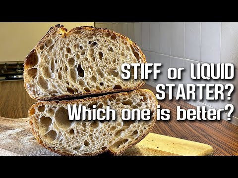 STIFF or LIQUID sourdough STARTER? Which one do you choose? Which one is BETTER? | by JoyRideCoffee