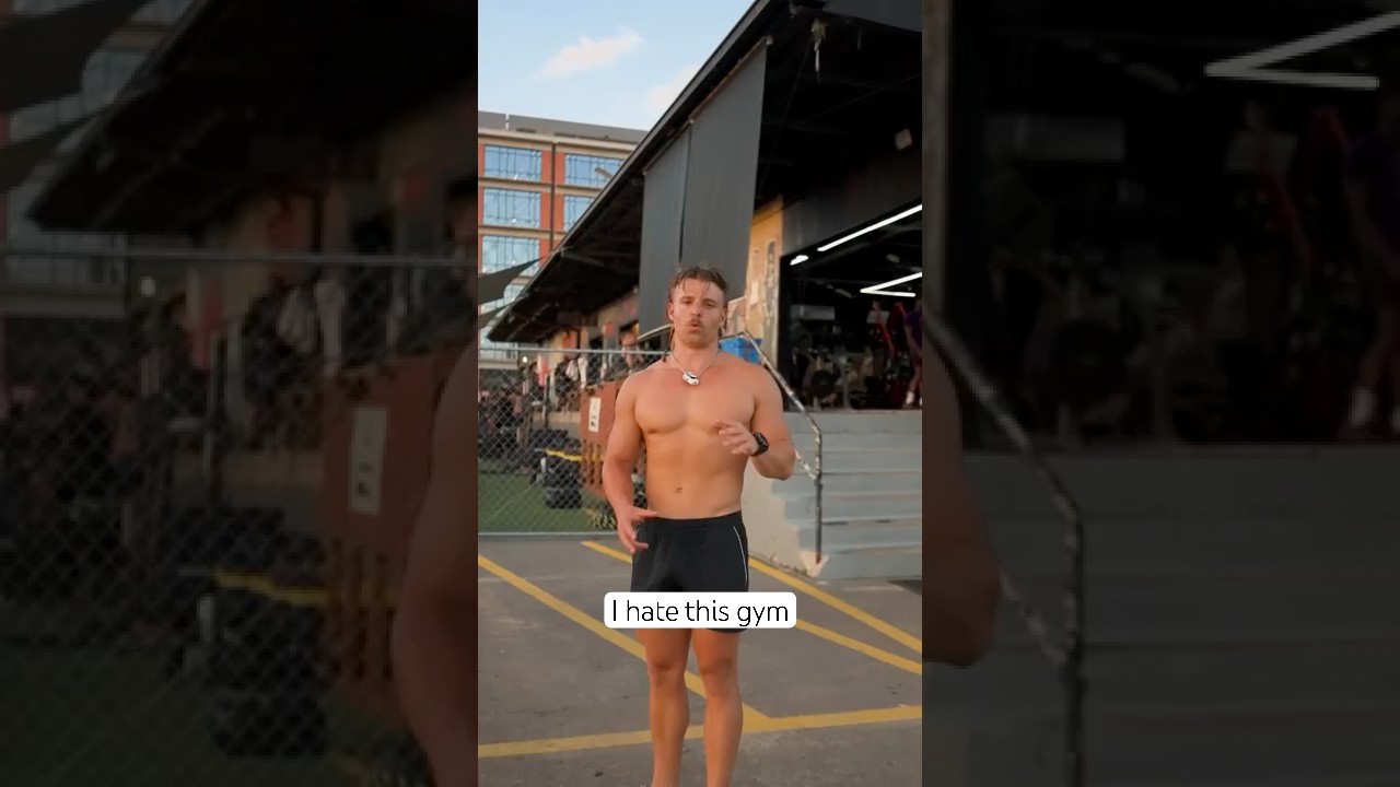 Training at a Gym where everyone is SHIRTLESS