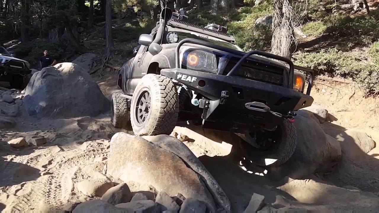 Late model IFS Tacomas take on the Rubicon 2016