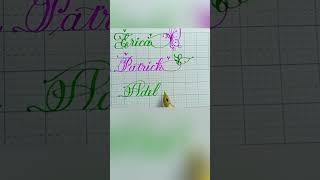 Handwrite your name in the comments | Adela