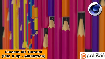 Pile It Up Animation (Cinema 4D Tutorial)