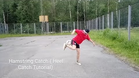 ⚽📔Learning basic the trick - Hamstring Catch ( Tutorial). On English language 🇬🇧.
