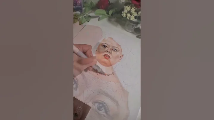 Dearest Reader, may we present Lady Whistledown @art_byarabella (TikTok) #Shorts #art #bridgerton