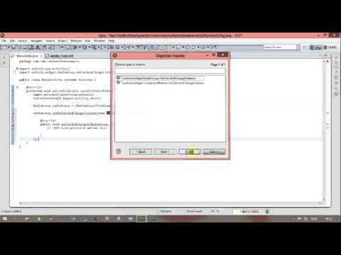 Android RadioButton Tutorial