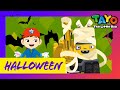 Happy Halloween with Monster Heavy Vehicles l Halloween Song for Kids l Tayo the Little Bus