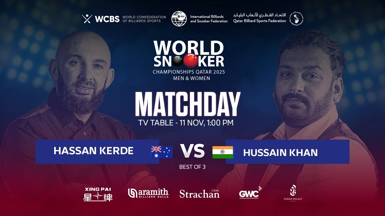 QATAR WORLD SNOOKER CHAMPIONSHIPS (2025) - MEN & WOMEN