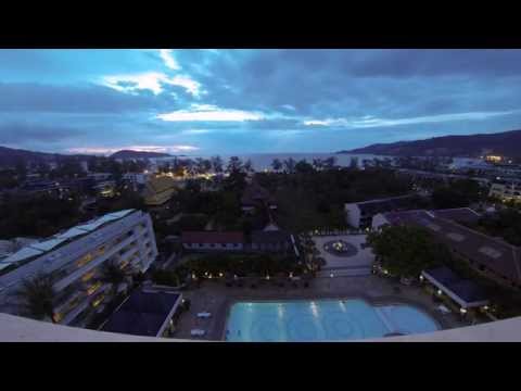 Time Laps Phuket Hotel Sunset