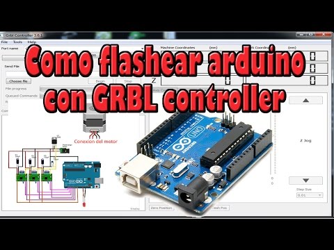 HOW TO FLASH ARDUINO UNO WITH GRBL FIRMWARE AND CONFIGURE WITH GRBL CONTROLLER