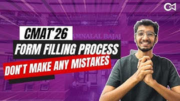 CMAT 2026 Form Filling Process | Step by Step Process | Make no Mistakes